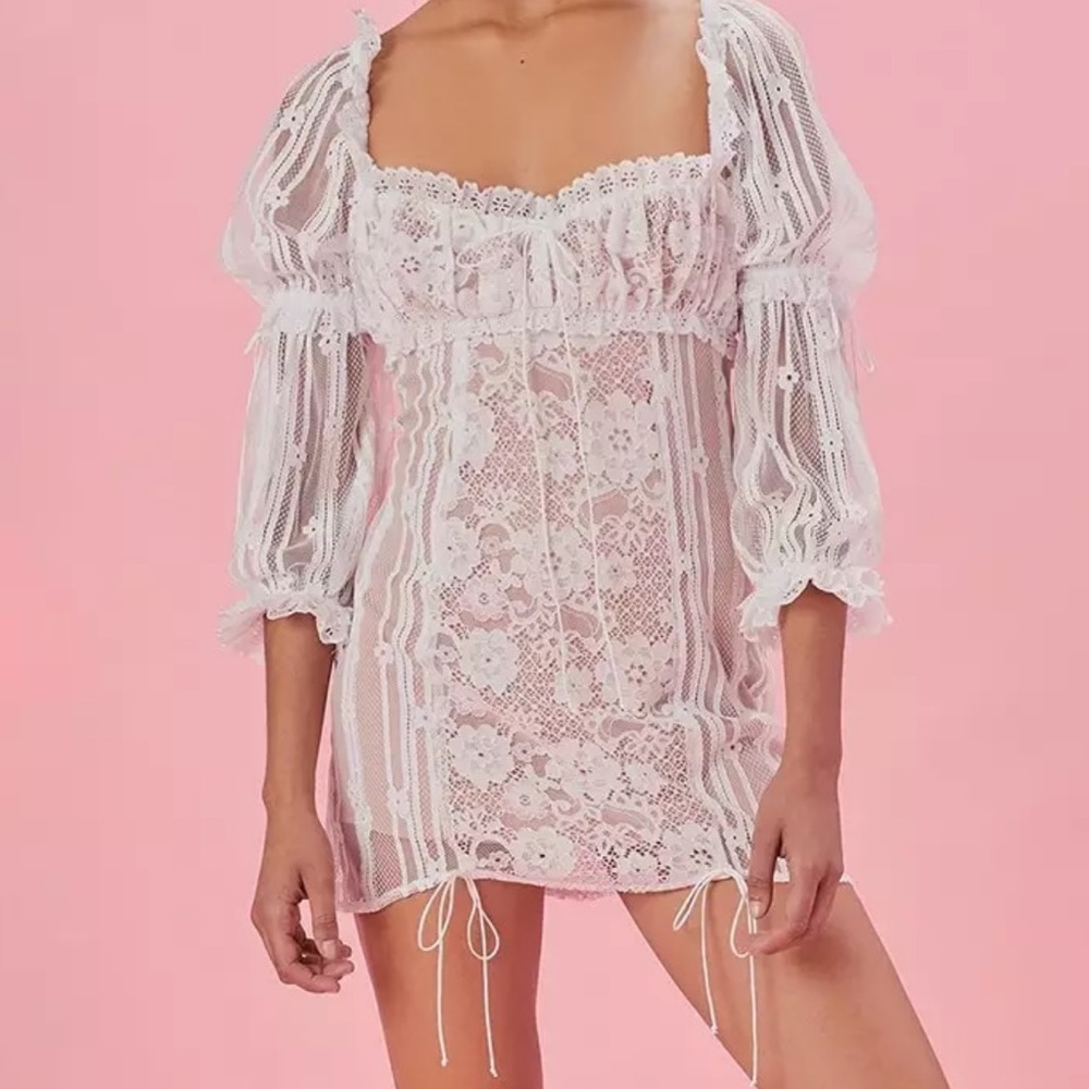 White summer dress